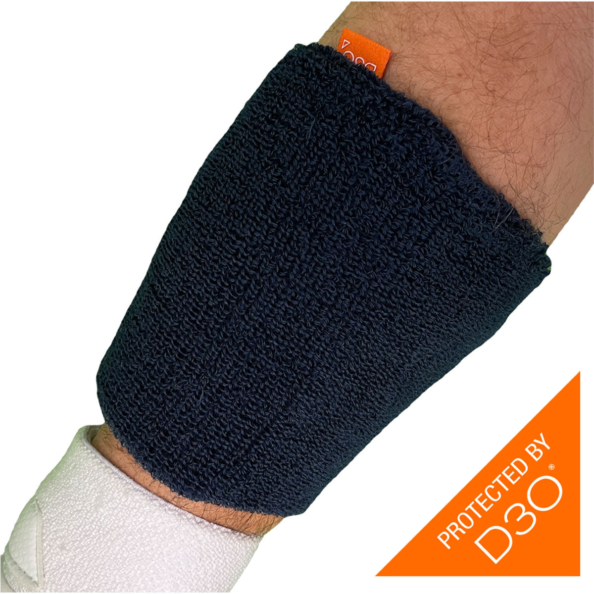 Ayrtek Jumbo Hybrid Cricket Sweatband - Breathable Moisture Wicking Wristbands for Cricket, Tennis & Sports - Perfect for Training, Matches & Hot Weather Performance