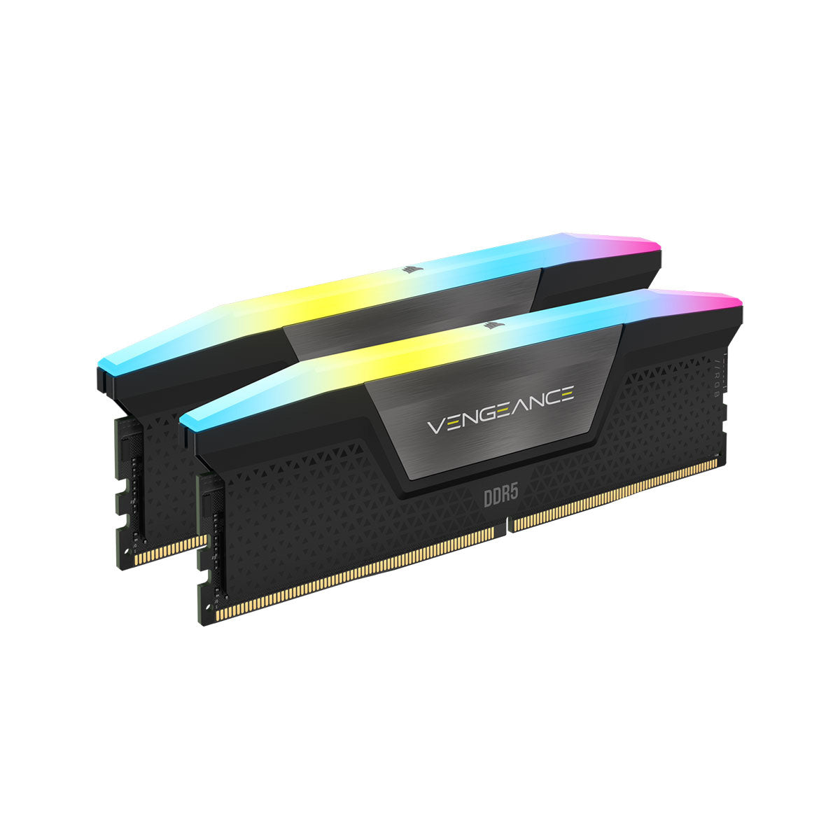 Corsair Vengeance RGB Pro 64GB (2x32GB) DDR5 6600MHz CL32 Desktop Memory Kit - High Performance Gaming RAM for PC Builds, Content Creation & Overclocking (CMH64GX5M2B6600C32) - Perfect for Gaming Rigs, Workstations & High-End PCs