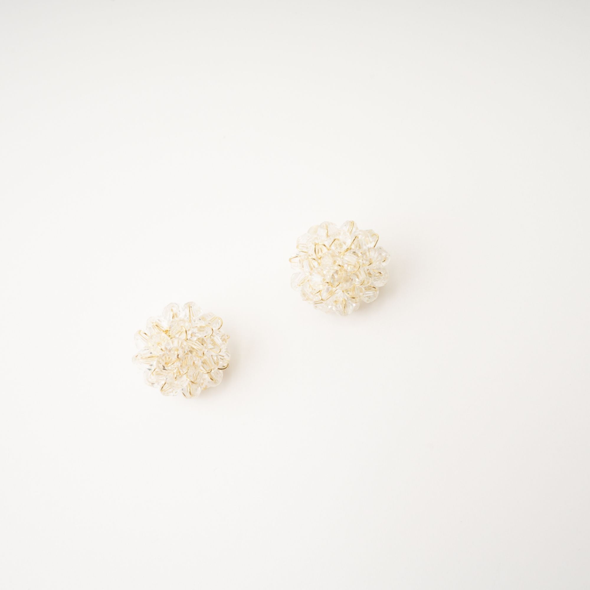 Beaded Flower Stud Earrings for Women - Handmade Boho Floral Jewelry - Perfect for Weddings, Parties & Everyday Wear