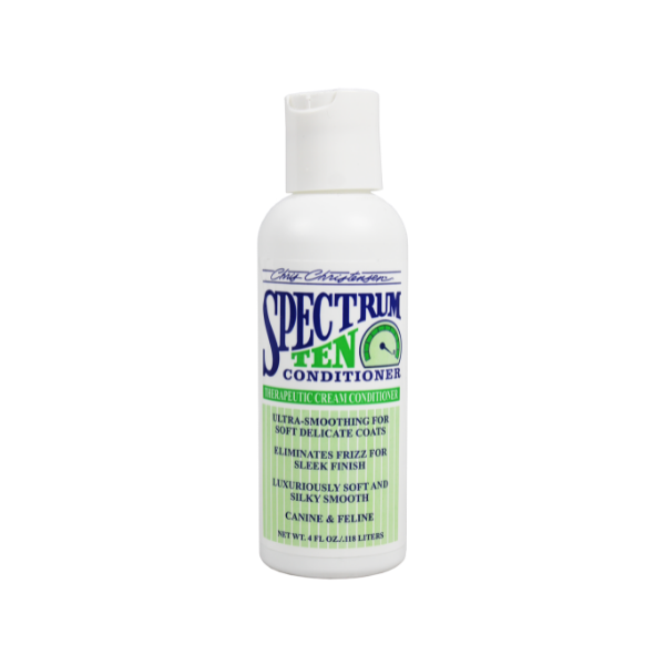 Spectrum Ten Soft & Smooth Coat Conditioner for Dogs - 3 Sizes (8oz, 16oz, 32oz) | Hydrating & Detangling Pet Grooming Solution | Perfect for Bath Time & Daily Coat Care