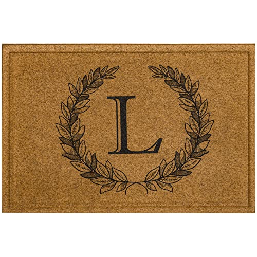 Laurel Monogram L