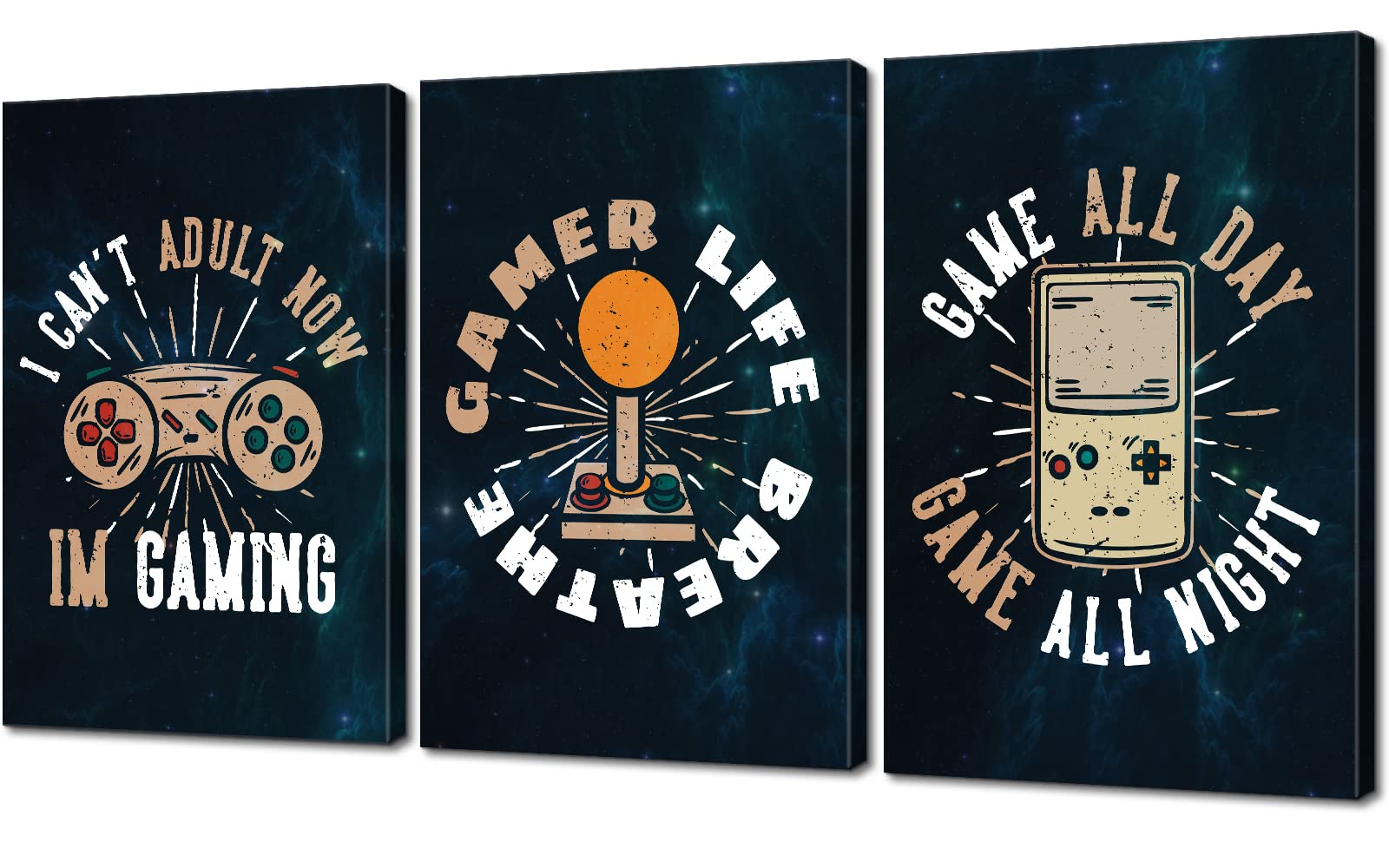3-Piece Gaming Poster Set - 20