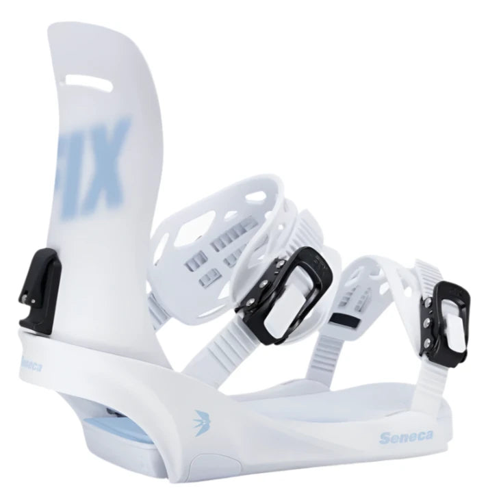 2025 Women's Seneca Snowboard Bindings - Adjustable, Comfortable & Secure for All-Mountain Riding - Perfect for Freestyle & Powder Snowboarding
