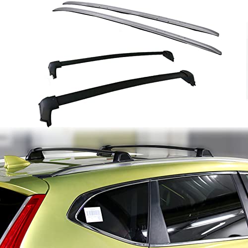Side Rails (Silver) + Cross Bars (Black)