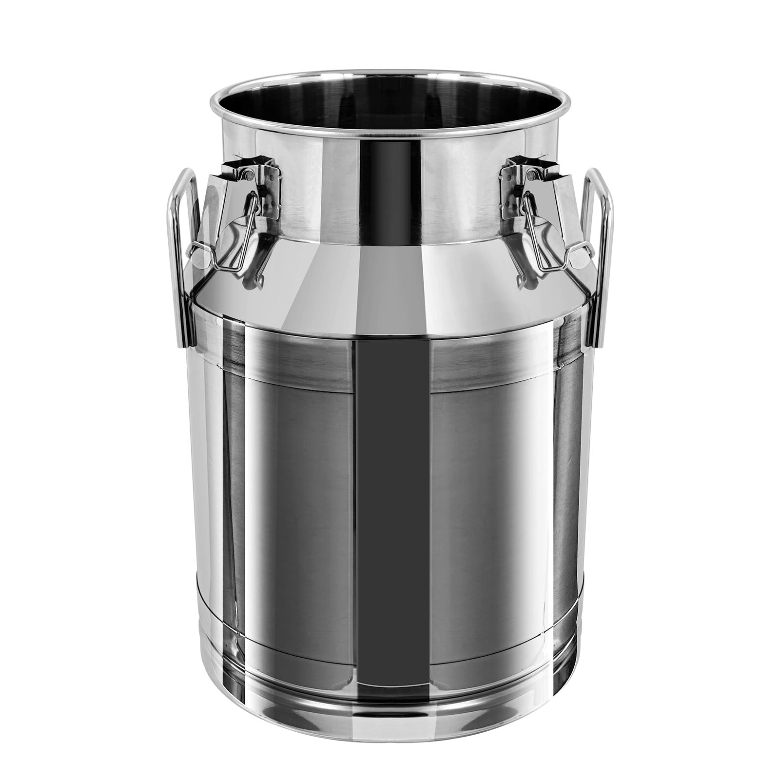 Premium 30L/8 Gallon Stainless Steel Milk Pail - Heavy Duty Sealed Bucket for Milk, Ice, & Liquid Storage - Airtight Lid for Freshness - Ideal for Farms, Dairies, Homesteading & Commercial Use