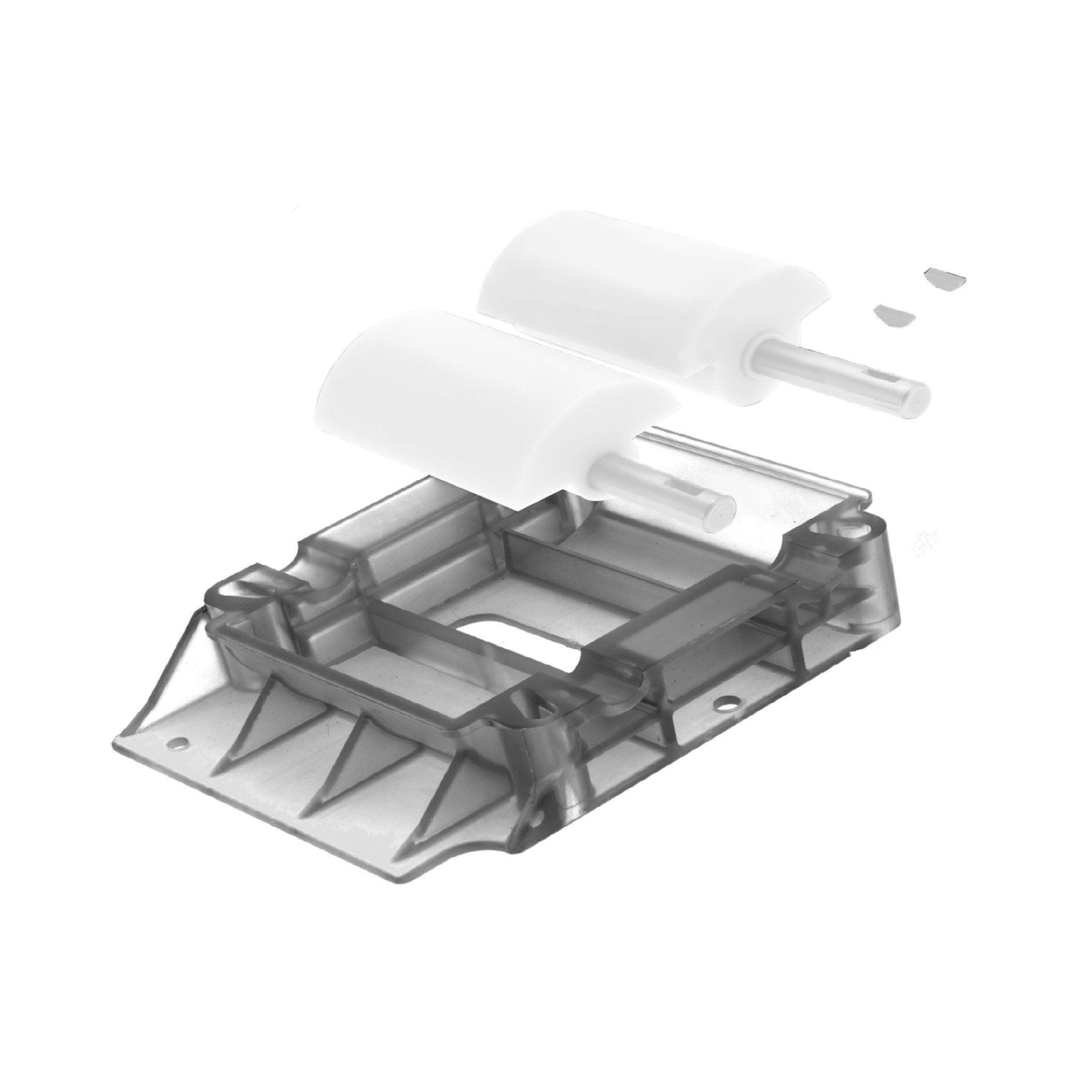 5 oz Clear Hopper Bottom with Grooved Design – Ideal for Candy, Nuts, and Small Snack Storage & Dispensing