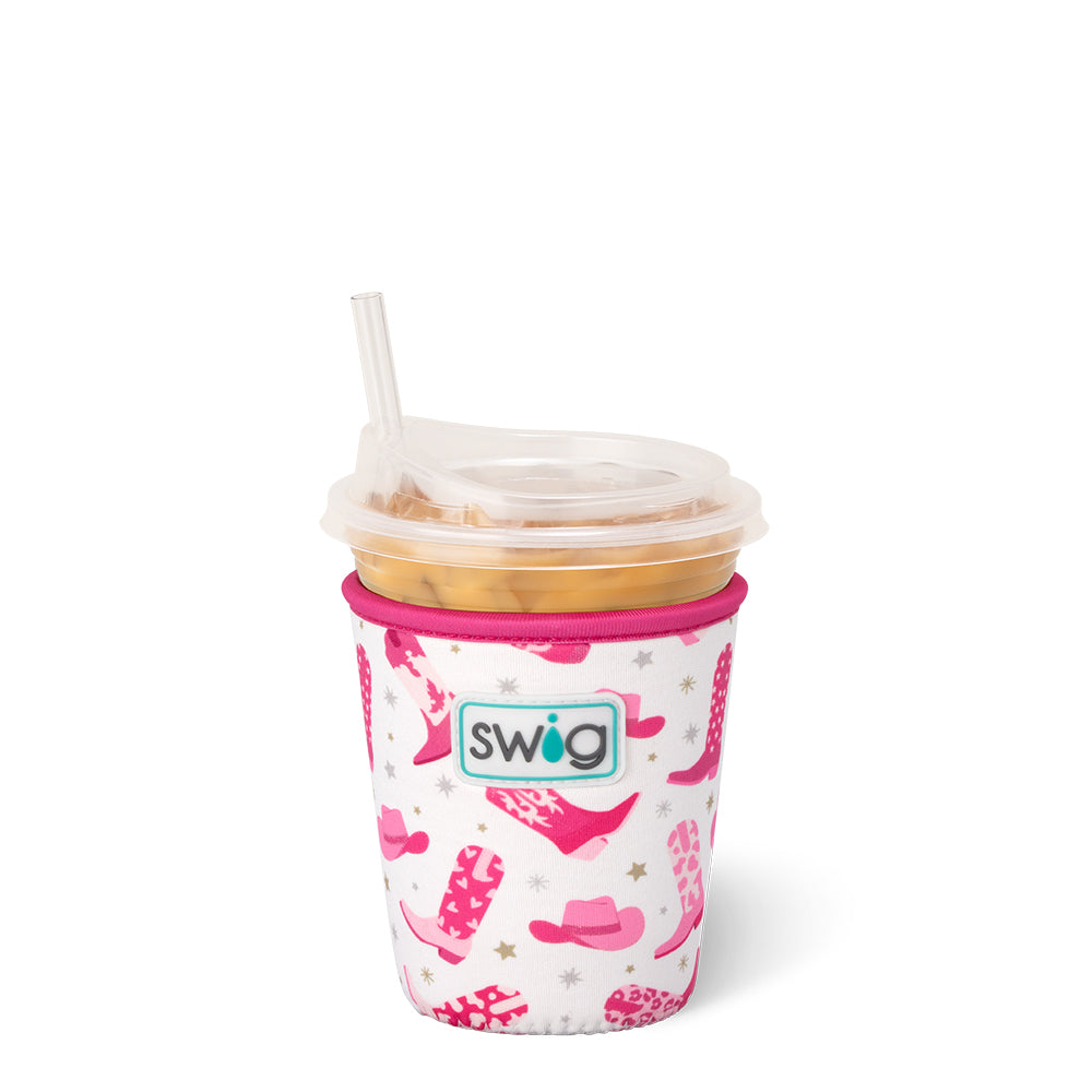 Let's Go Girls Small Iced Cup Coolie - Insulated Beverage Sleeve for Cold Drinks - Perfect for Summer Parties, Beach Trips and Outdoor Adventures