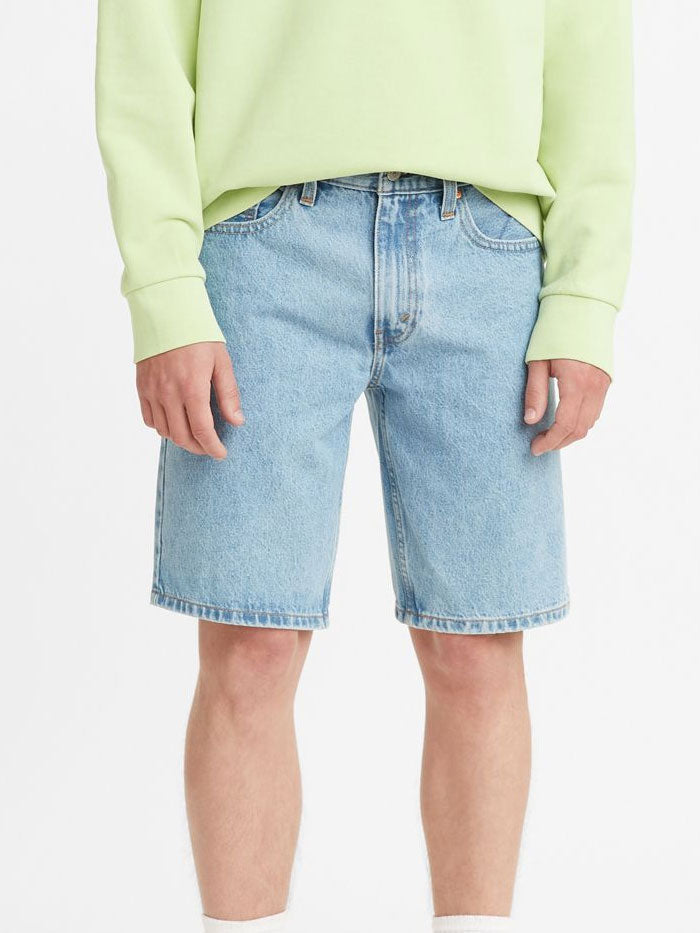 Levi's 405 Standard Short Light Run Men's Denim Jeans - Comfortable Casual Wear for Everyday & Outdoor Activities