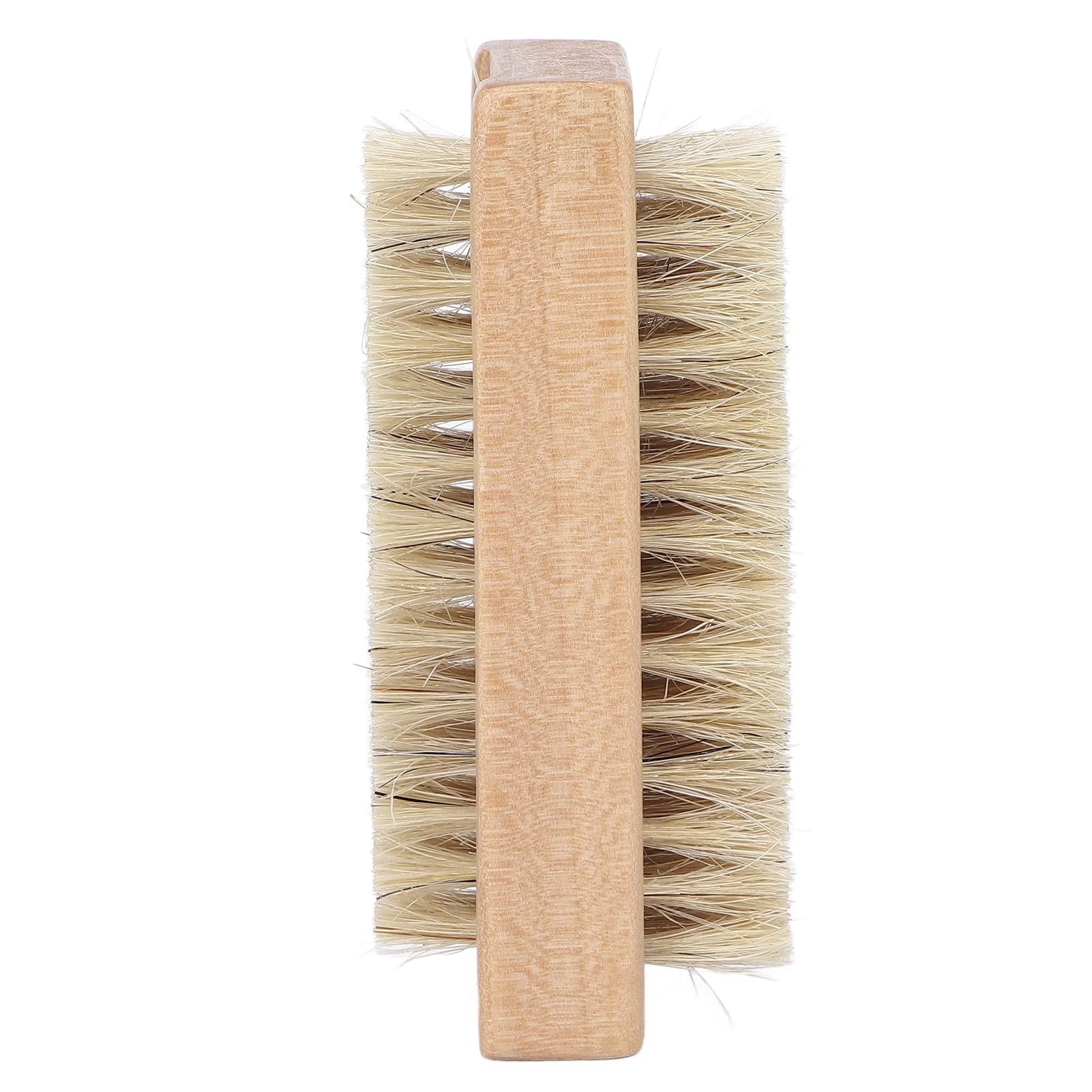 Double-Sided Wooden Nail Cleaner Brush for Manicure & Pedicure - Cuticle Scrubber, Fingernail & Toenail Cleaning Kit - Perfect for Home Spa, Salon Care & Travel Hygiene