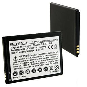 Original Blu C654804130T 3.7V 1300mAh Li-Ion Replacement Battery - Compatible with Various Devices, Long-Lasting Power for Smartphones, Tablets & Portable Electronics