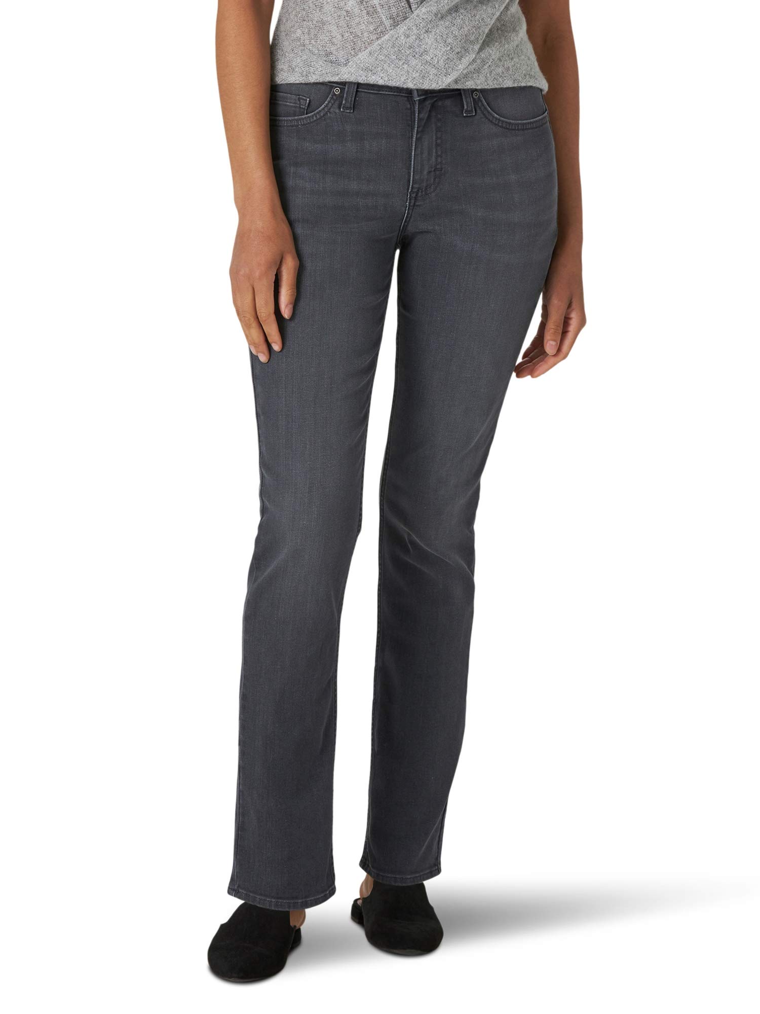 Lee Women's Regular Fit Straight Leg Jean - Comfortable & Stylish Denim Pants for Everyday Wear | Office, Casual & Business Attire | Perfect for Work, Weekend Outings & Social Events | Great for Date Nights, Shopping & Coffee Dates | Ideal for Running Errands, Brunch & Daily Activities