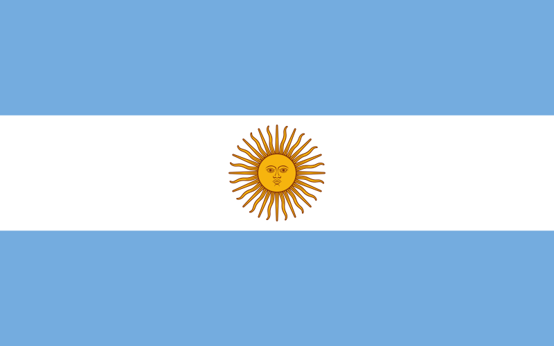 Argentina Flag 3x5 Feet - Durable Nylon with Vibrant Colors - Perfect for Outdoor, Indoor, and Sports Events