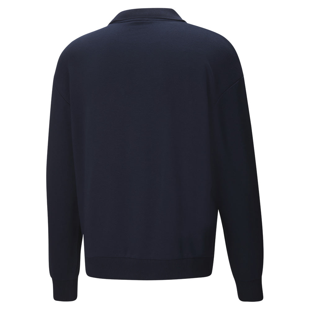 Manchester City Football Culture+ Sweat Drill Top (Navy) - Perfect for Training, Gym Workouts & Soccer Practice