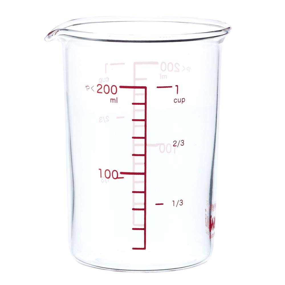 Iwaki Heat Resistant Glass Measuring Cup - 16oz/500ml, Microwave & Oven Safe, Clear Measurement Markings for Baking, Cooking, Mixing & Lab Use