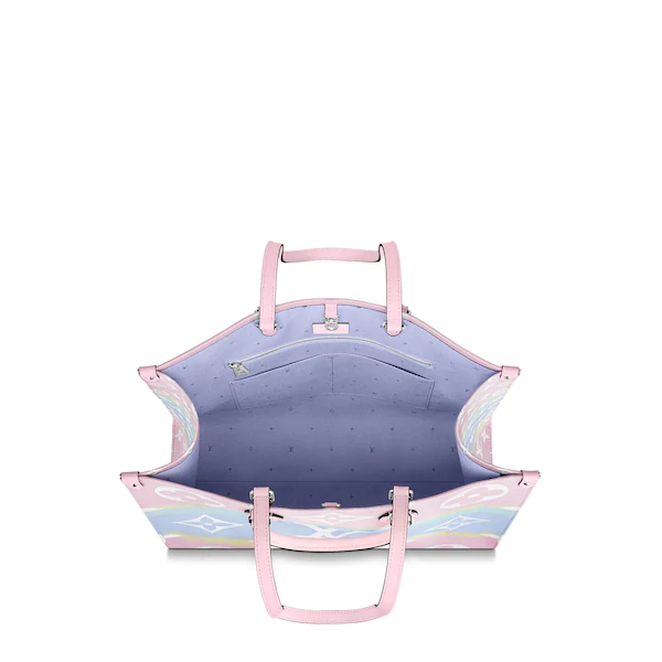 Louis Vuitton Escale Onthego GM Pastel Tote Bag - Luxury Designer Handbag for Women, Perfect for Travel, Work & Everyday Use