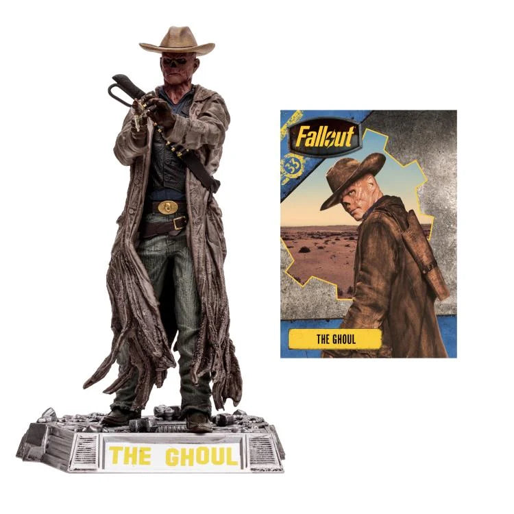 Fallout The Ghoul Limited Edition Collectible Action Figure - Post-Apocalyptic Wasteland Character for Display & Gaming Scenes