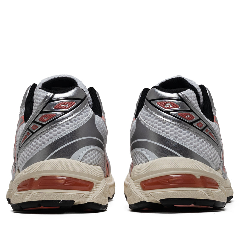 ASICS GEL-1130 Running Shoes for Men - White/Desert Red - Lightweight Cushioned Sneakers for Jogging, Gym & Everyday Wear