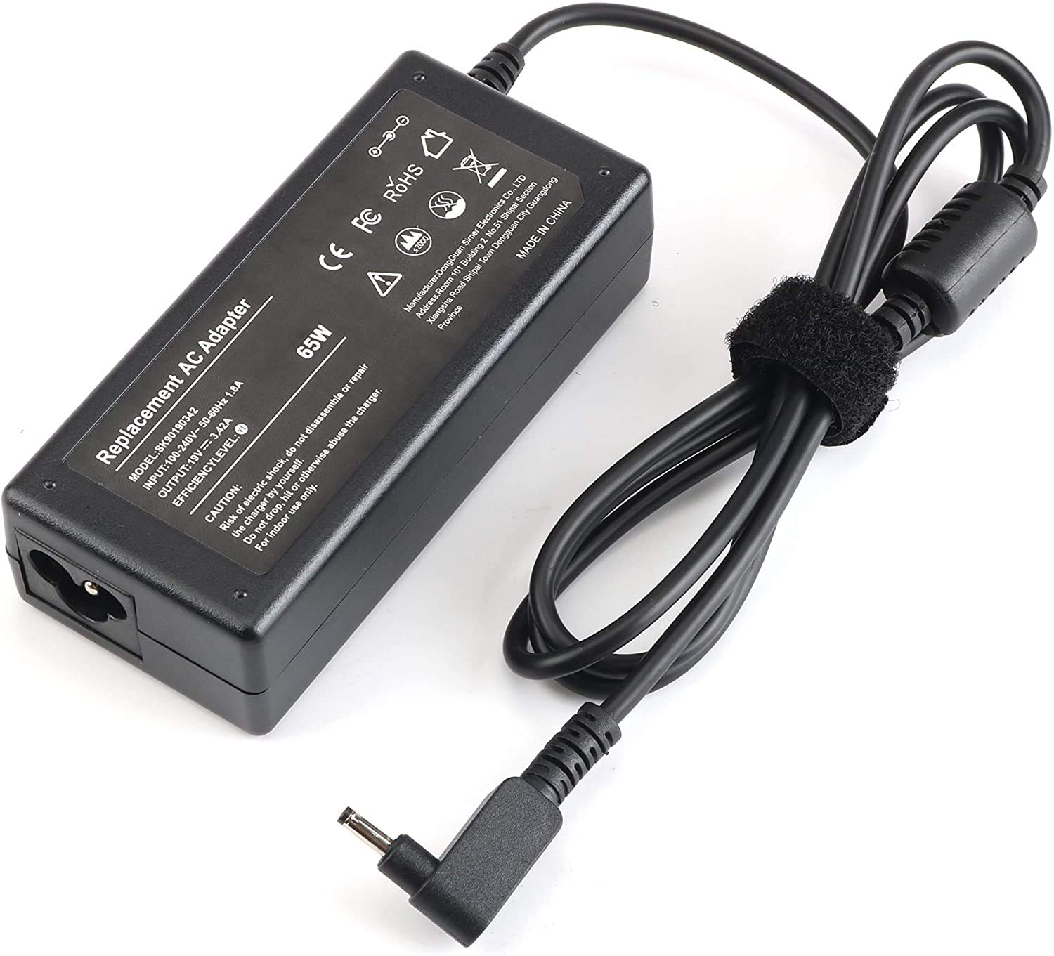 Original AC Adapter Charger for Acer Iconia W700-6602 Tablet - Replacement Power Supply Cord with Fast Charging - Perfect for Home, Office & Travel Use