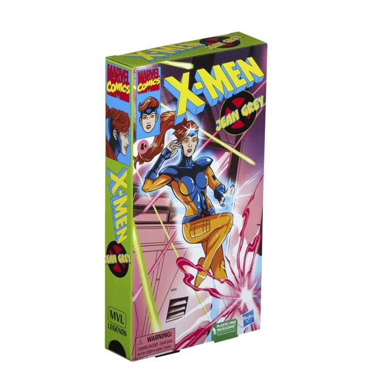 Marvel Legends X-Men: The Animated Series Jean Grey Action Figure - Collectible Toy for Marvel Fans & X-Men Enthusiasts - Perfect for Display, Gifts, and Comic Book Collections
