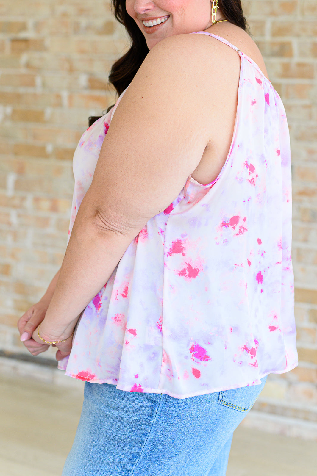 Floral Camisole Top - Women's Lace Summer Tank Tops for Casual Wear, Beach Outfits & Boho Style | Everything is Fine Print