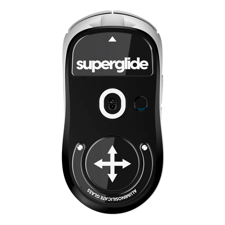 Pulsar Superglide Glass Mouse Skates for Logitech G Pro X Superlight - Ultra Smooth Gaming Mouse Feet for Esports & FPS Games - Perfect for Competitive Gaming & Professional Use