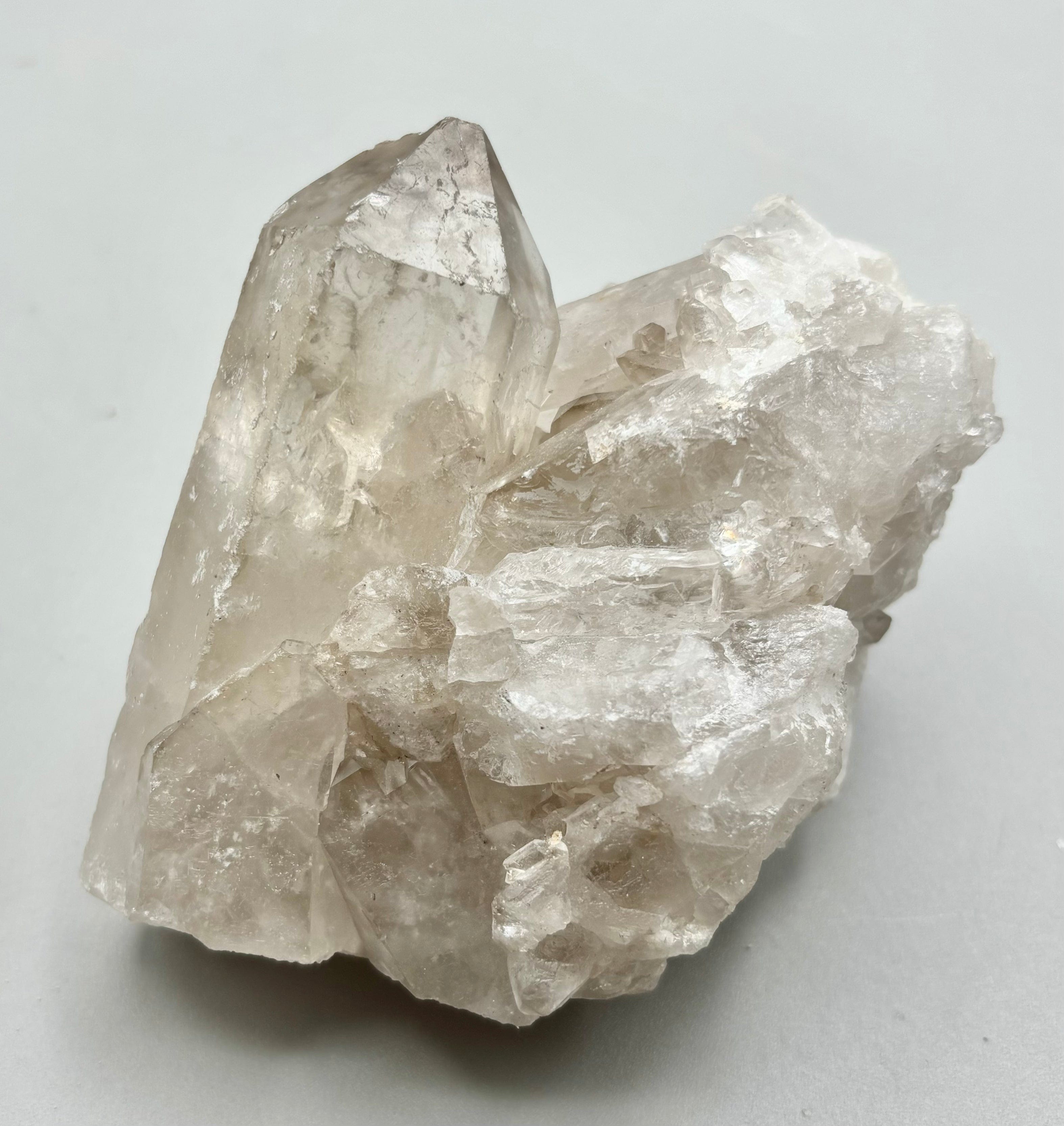 Natural Brazilian Quartz Crystal Cluster - Healing Stone for Meditation, Reiki, and Home Decor | Spiritual Energy & Positive Vibes