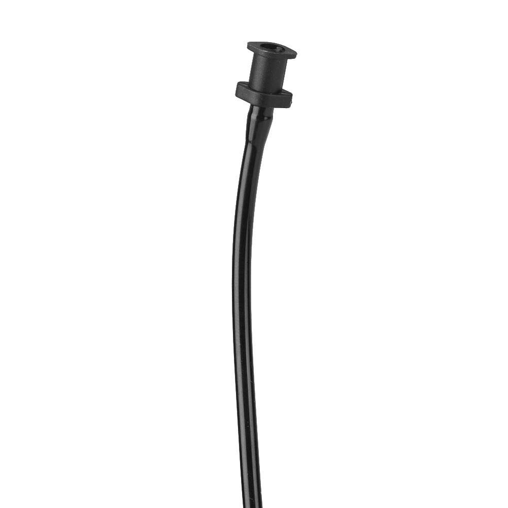1PCS Replacement Sound Tube for Motorola TLKR Radio Headphones - 1-Pin Earphone Headset Microphone Kit (Black) - Compatible with Motorola TLKR Walkie Talkie Radios for Security, Construction, and Outdoor Activities