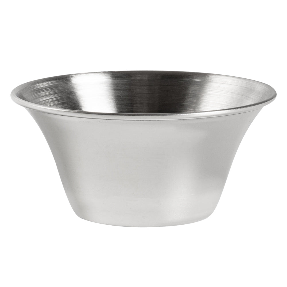 6 oz Stainless Steel Condiment Cups - Set of 10 (3.75