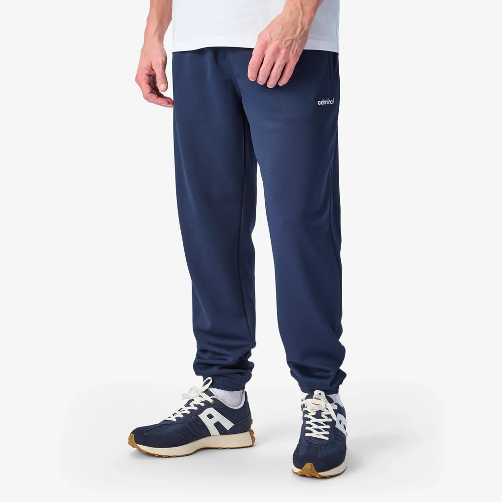 Foster Pique Track Pants for Men - Navy Blue Athletic Joggers for Running, Gym & Casual Wear
