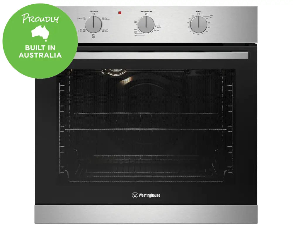 Westinghouse WVE614SC 60cm 5-in-1 Multi-Function Electric Oven - Perfect for Baking, Roasting, Grilling & More in Your Kitchen