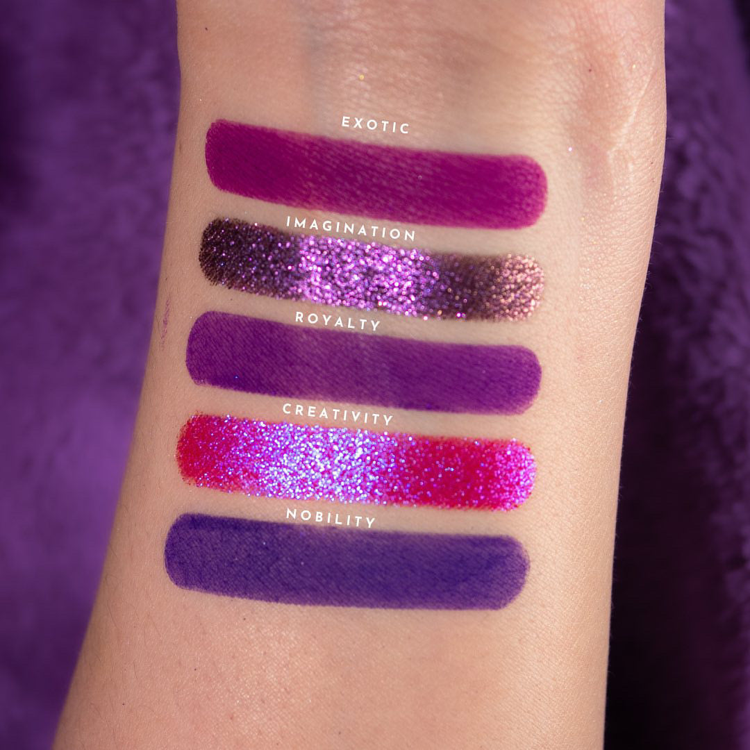 Best Ultra Violet Eyeshadow Palette - Long Lasting, Highly Pigmented Makeup for Party & Night Out | Perfect for Halloween, Cosplay & Special Occasions