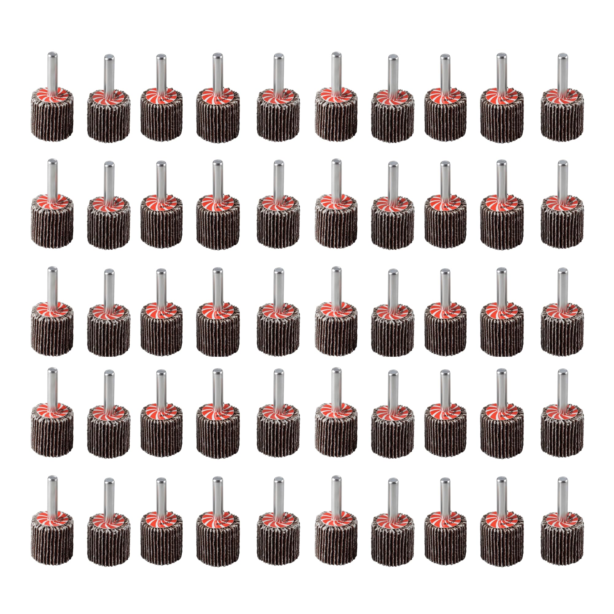80 Grits Abrasive Flap Wheel Sander - 50 Pcs 1