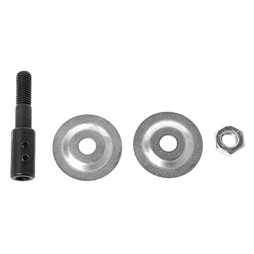 10mm Spindle Adapter for Bench Grinder - 8x12x62mm P82D Compatible with Grinding, Polishing & Shaft Motors - Perfect for Metalworking, Woodworking & DIY Projects