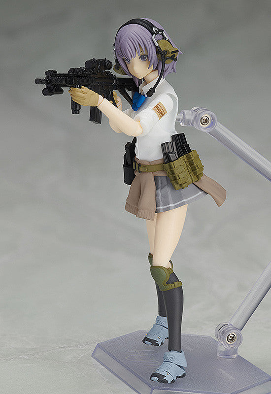 Figma #SP 117 Asato Miyo (Summer Uniform Ver.) Little Armory Action Figure - Anime Collectible Model for Display & Photography | Perfect for Anime Fans, Collectors & Gift Giving