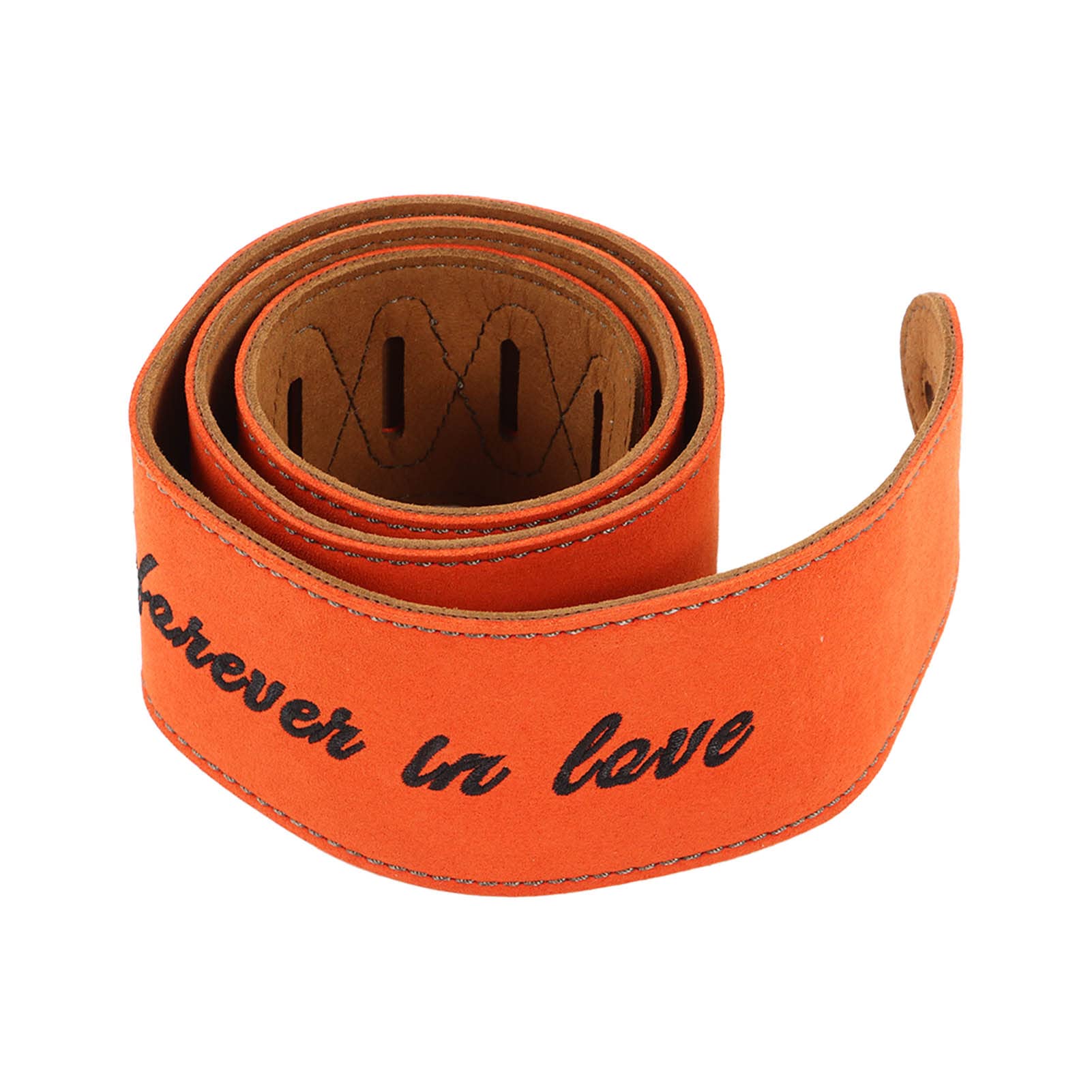 EXCLUZO Adjustable Soft Guitar Strap - Colorfast Brown Rose Embroidery Design for Acoustic & Electric Guitars - Perfect for Live Performances, Studio Sessions & Practice