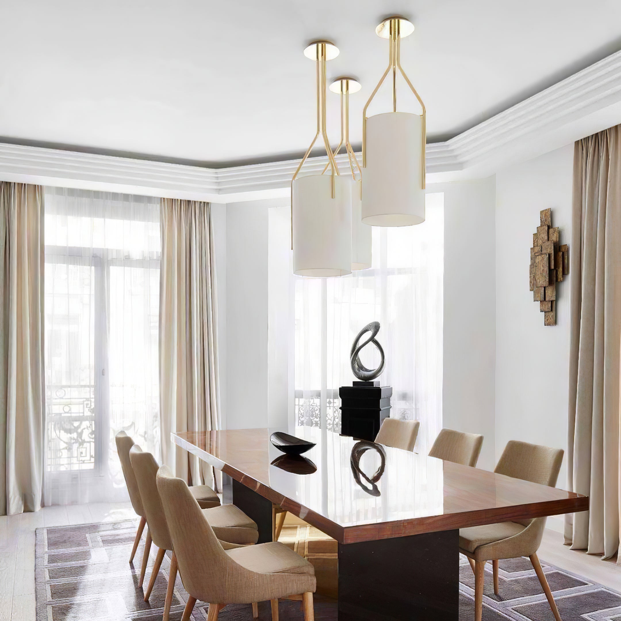 Arborescent Crystal Chandelier - Modern Tree Branch Ceiling Light Fixture for Dining Room, Living Room & Bedroom | Elegant Lighting for Home Decor & Wedding Venues