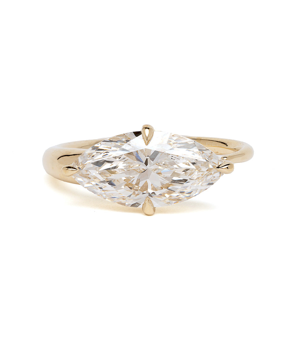 Exquisite Sloane Marquise Diamond Engagement Ring - 14K White Gold Wedding Band for Women, Perfect Proposal Gift & Anniversary Jewelry (Ideal for Romantic Proposals, Weddings & Special Occasions)