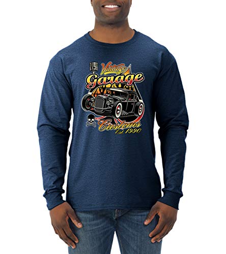 Vintage Heather Navy
