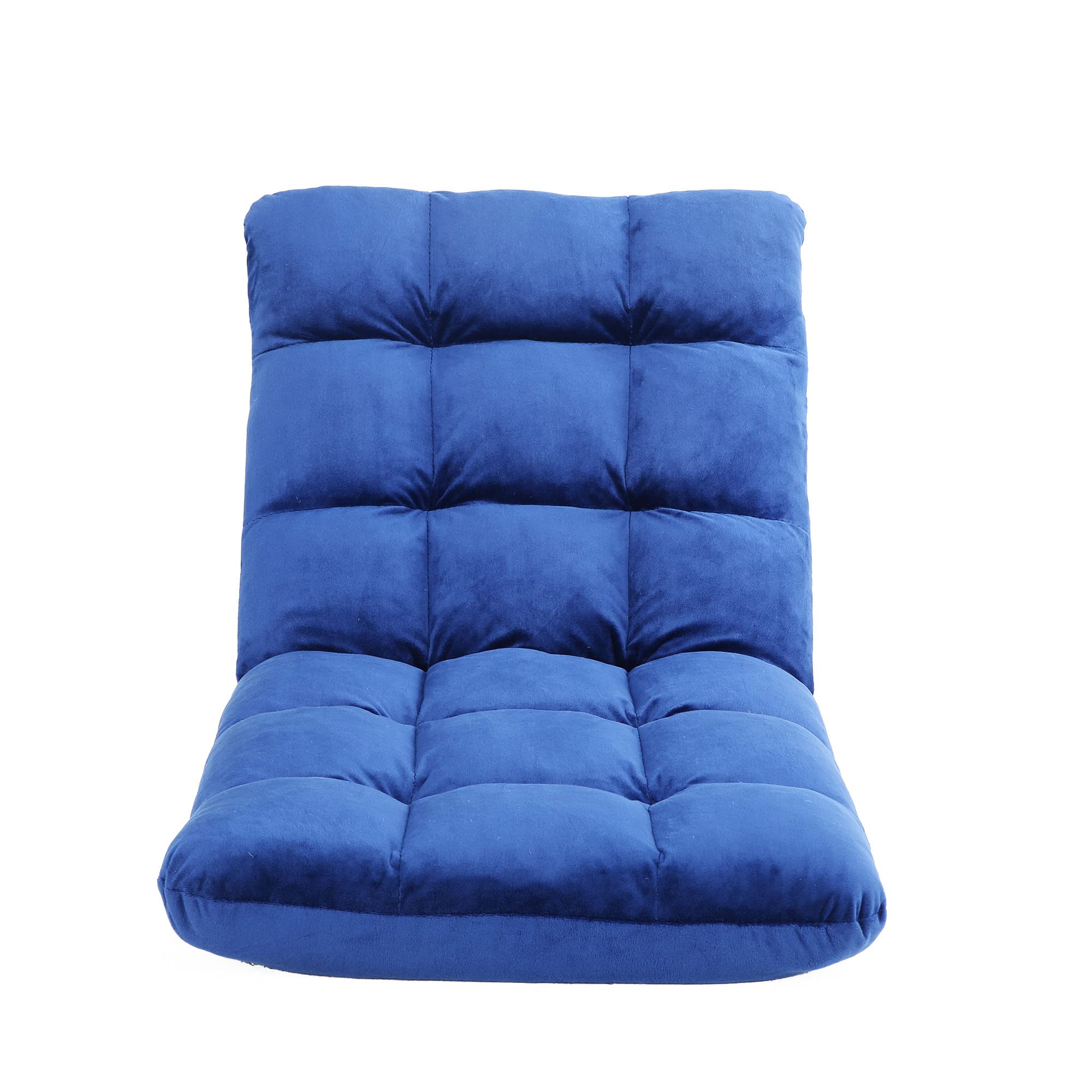 42-Position Adjustable Backrest Floor Sofa Chair - Upholstered Lounge Chair for Meditation, Reading & Gaming - Foldable Lazy Chair for Living Room, Bedroom & Home Theater - Comfortable Floor Seating Solution for Relaxation & Entertainment