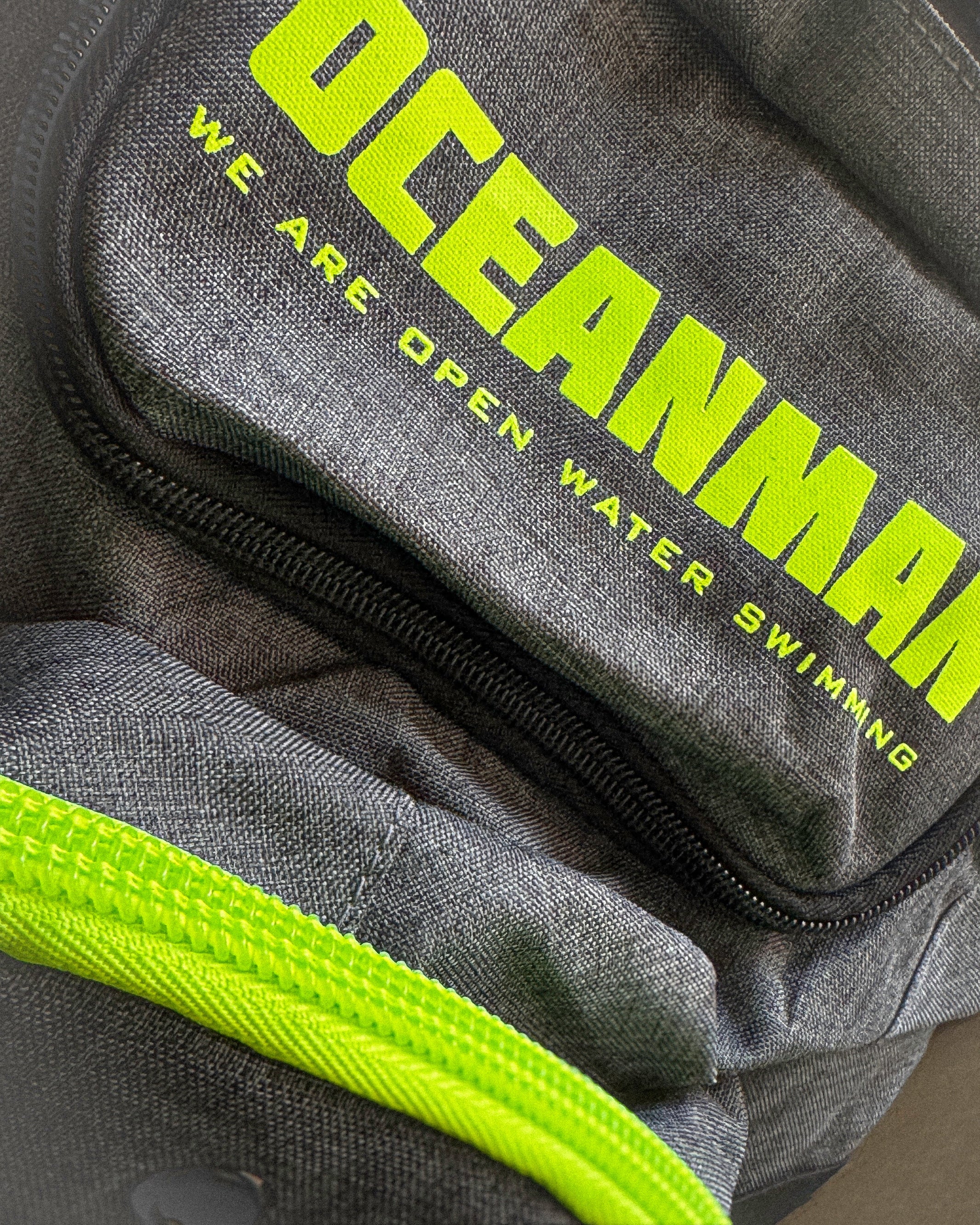 OCEANMAN Waterproof Travel Backpack - Lightweight Grey Hiking Backpack for Men & Women - Perfect for Outdoor Adventures, Camping, and Daily Commute