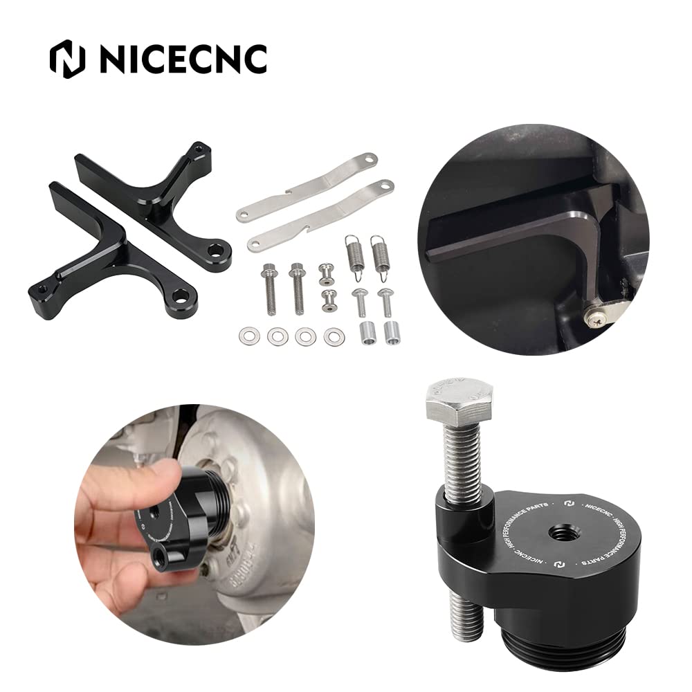 NICECNC Door Handle Set & CVT Belt Removal Tool Kit for Can Am Maverick X3 - Compatible with UTV Accessories, Off-Road Vehicle Maintenance & Repair | Perfect for DIY Enthusiasts & Professional Mechanics