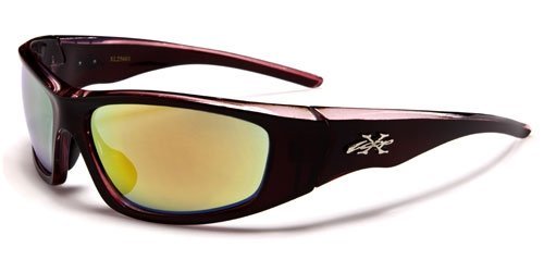 X Loop Men's Polarized Wrap Driving Sports Sunglasses - UV Protection, Anti-Glare for Golf, Running, Cycling & Outdoor Activities