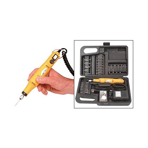 CRL Variable Speed Rotary Tool Kit with 80 Accessories - Perfect for DIY, Woodworking, Jewelry Making & Craft Projects