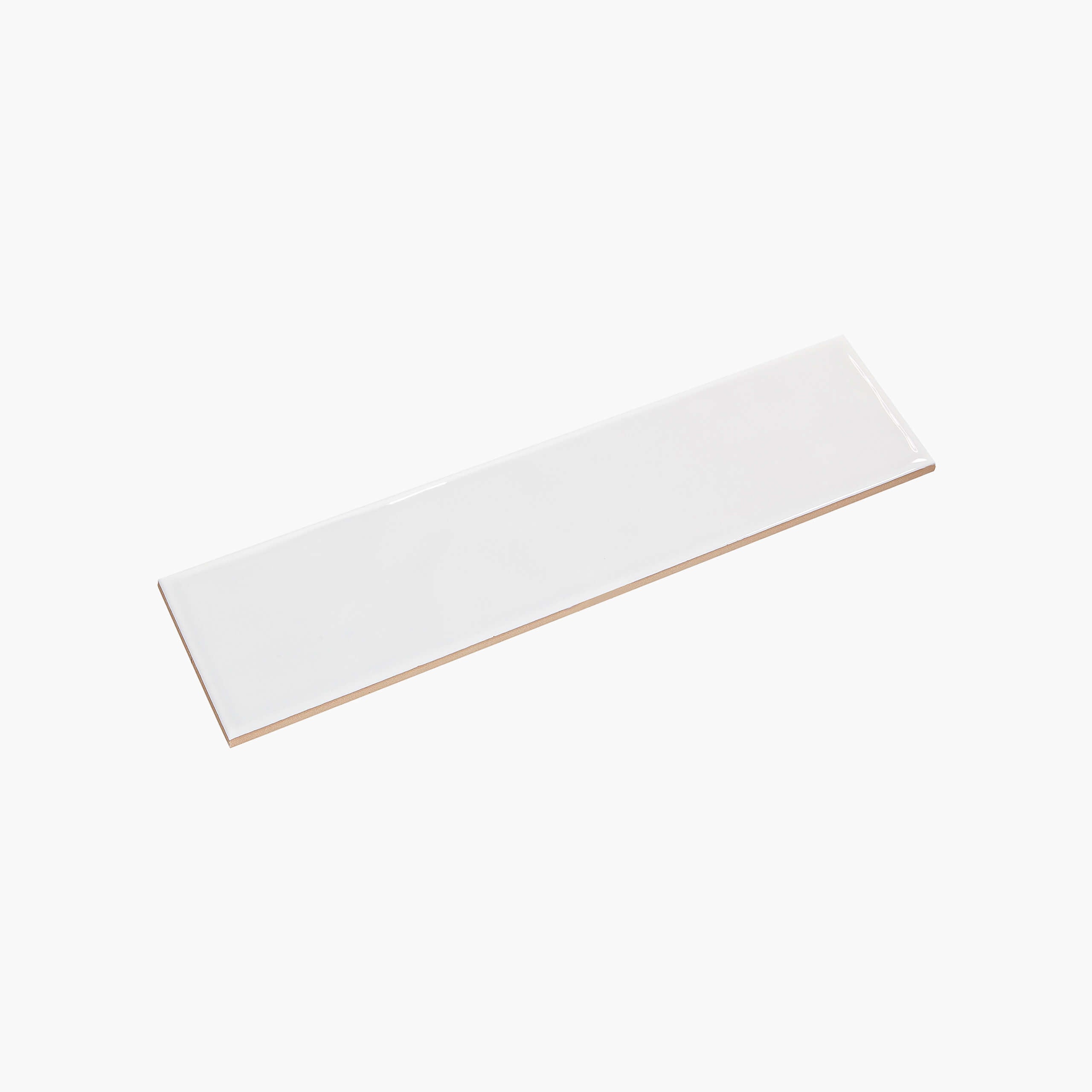 75x300 Gloss White Ceramic Tile Mould for Kitchen Backsplash, Bathroom Wall & Flooring - High Gloss Finish, Easy to Clean, Durable Ceramic Tiles