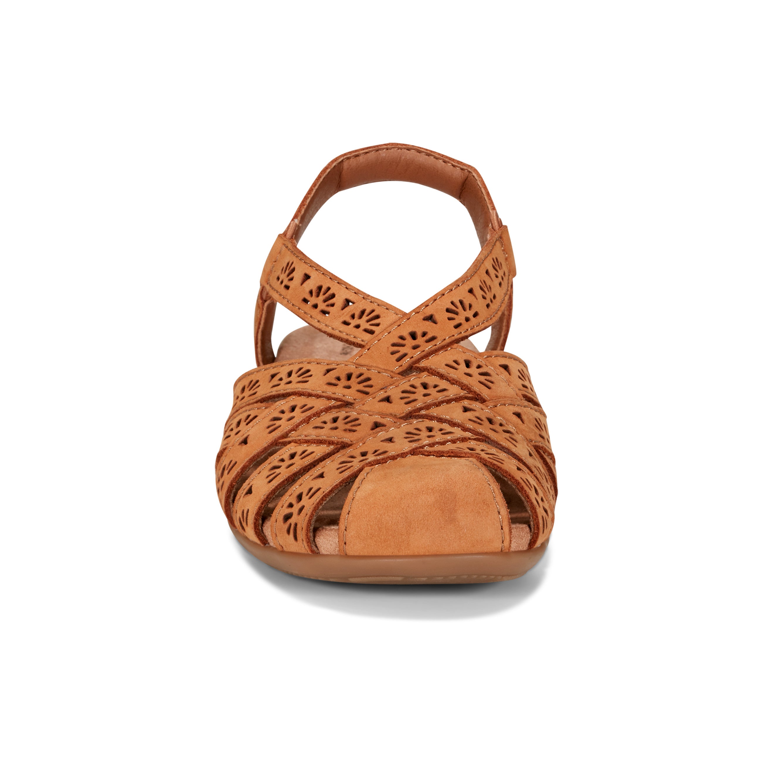 Briel Round Toe Casual Slingback Flat Sandals for Women - Comfortable Summer Beach Shoes with Adjustable Straps | Perfect for Walking, Travel, and Outdoor Activities