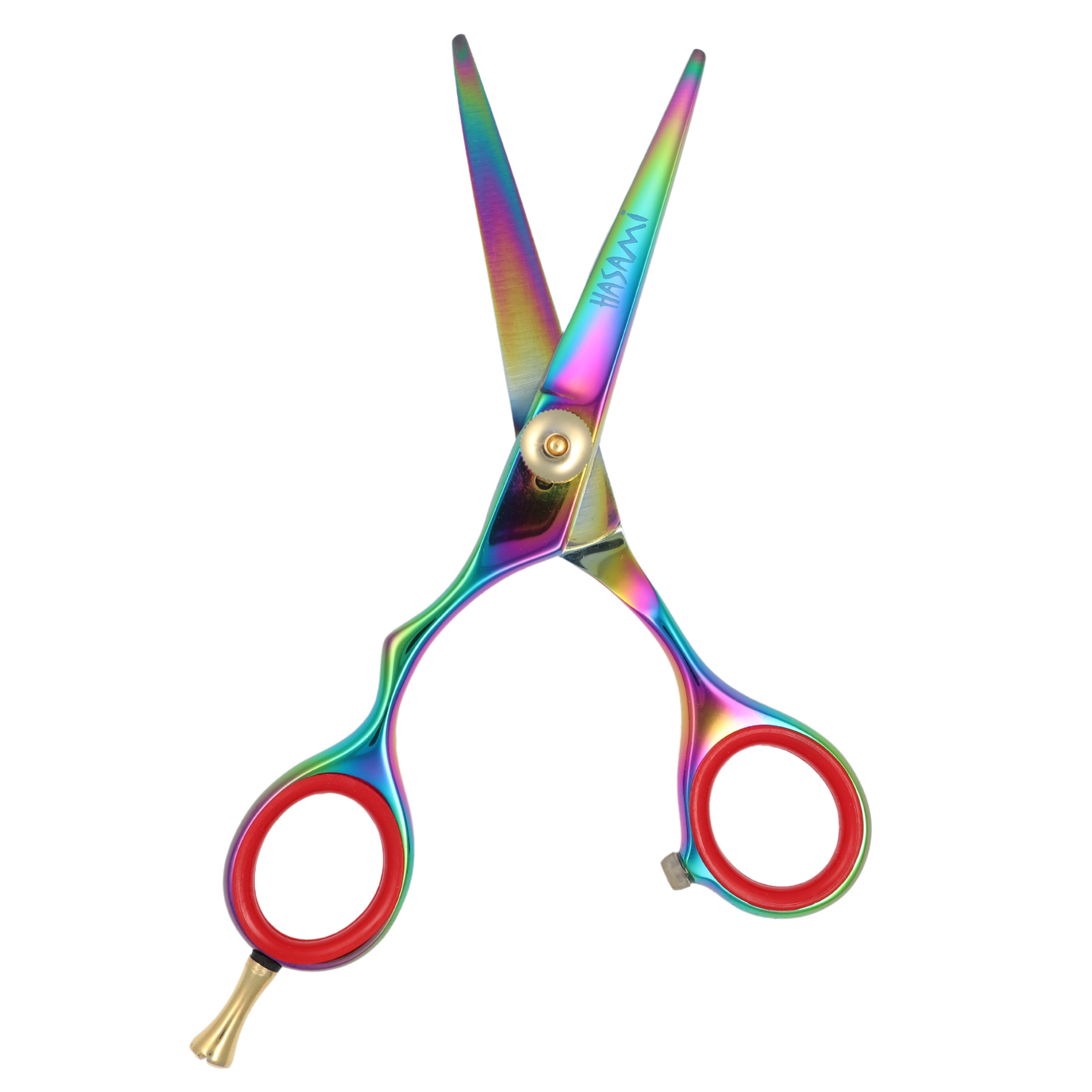Professional 5 Inch Right Handed Hair Cutting Scissors - Titanium Coated Sharp Blades (L50 R) | Perfect for Salon Stylists & Home Haircuts