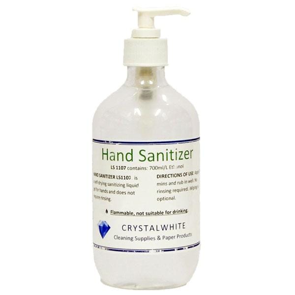 500ml Hand Sanitizer with 78% Ethanol Alcohol - Antibacterial Gel for Home, Office & Travel Use