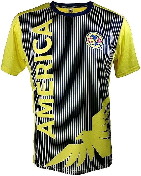 Official Club America Soccer Jersey for Adults - Authentic Polyester Football Shirt - Perfect for Matches, Training & Fan Support