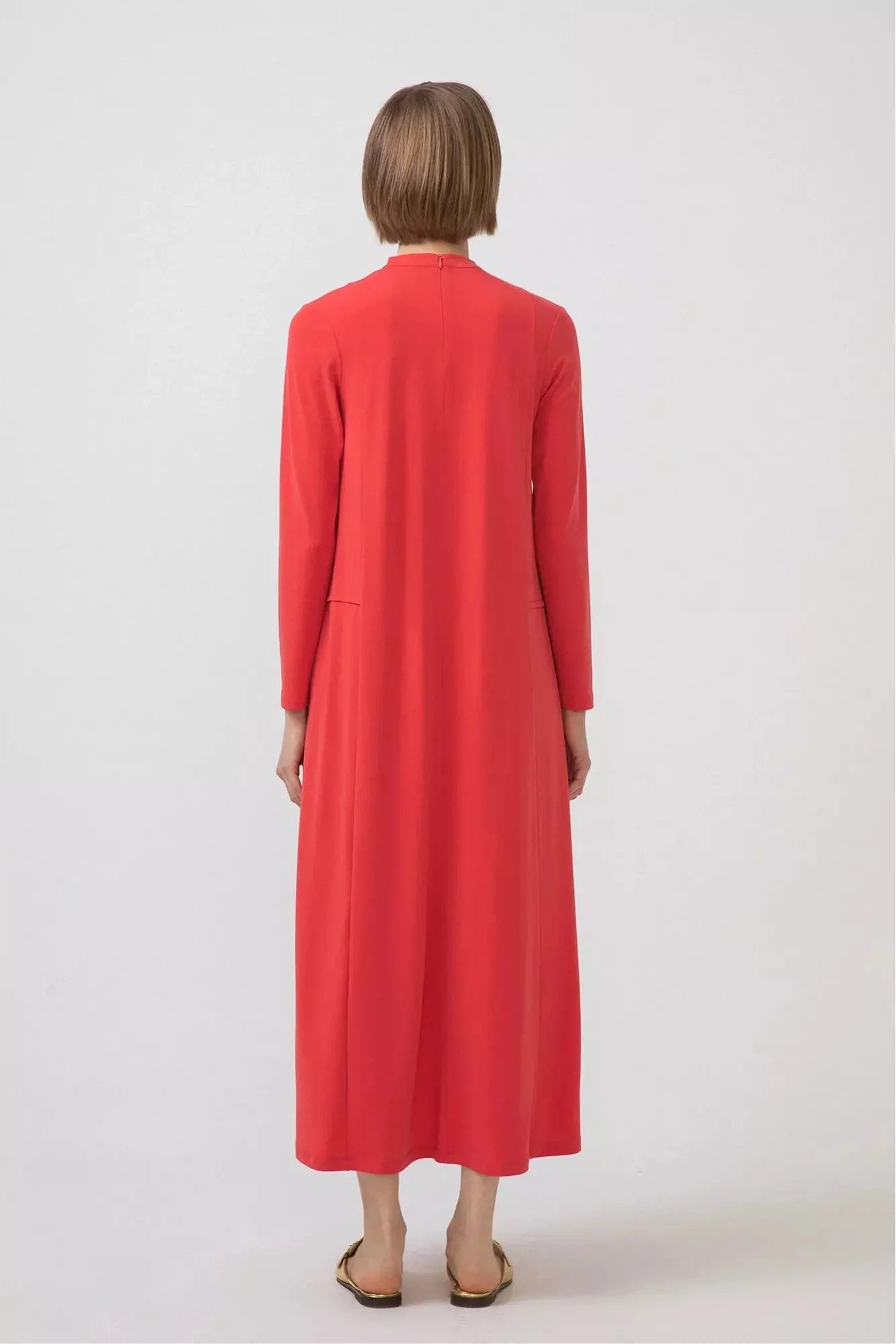 Premium Quality Jersey Dress for Women - Soft & Comfortable Casual Wear - Perfect for Everyday Outfits, Work, and Weekend Outings