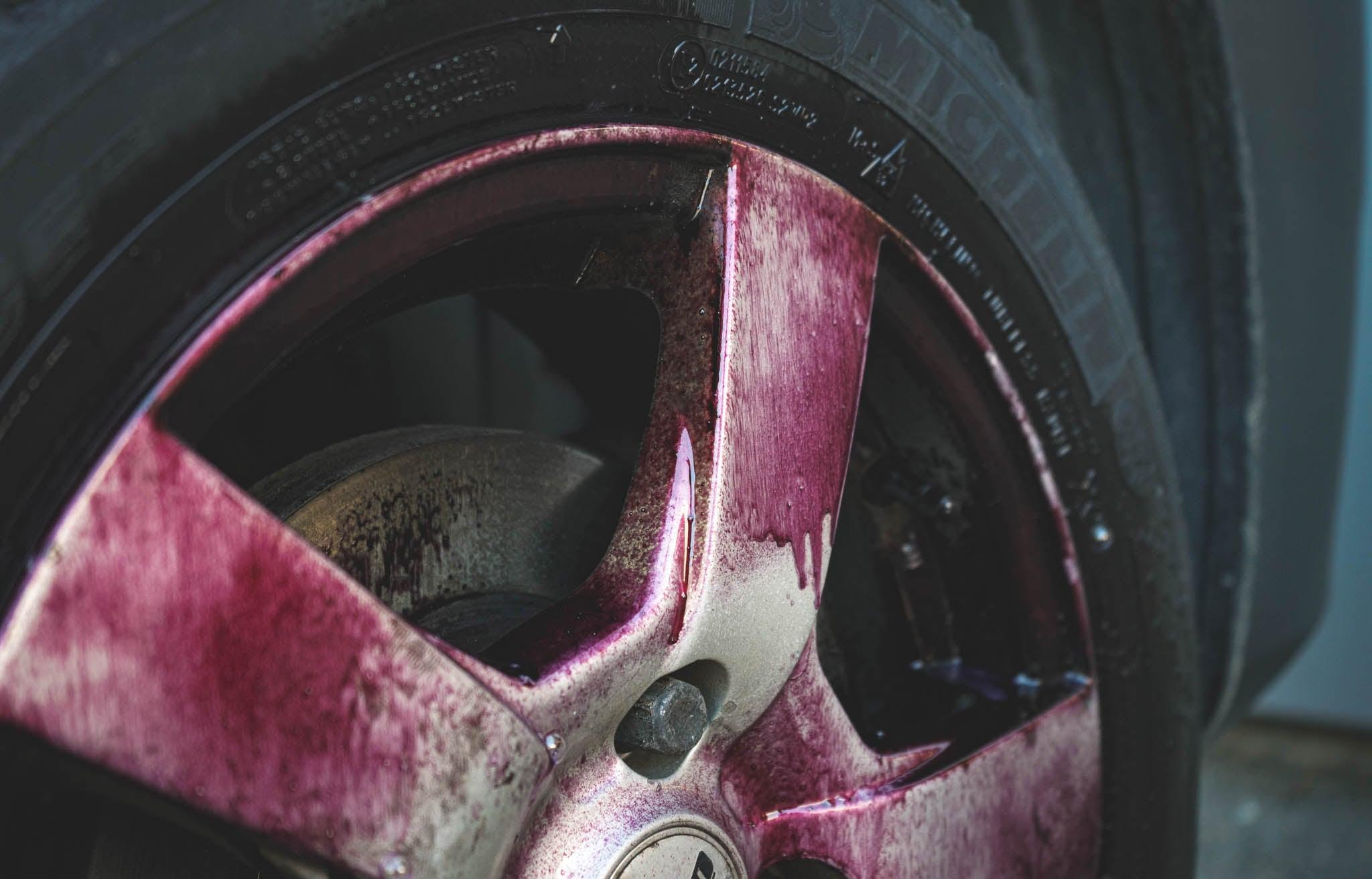 PURE:EST W1 Wheel Cleaner & Iron Remover - Powerful Brake Dust & Fallout Remover for Car Wheels - Perfect for Deep Cleaning Alloy, Chrome & Painted Rims